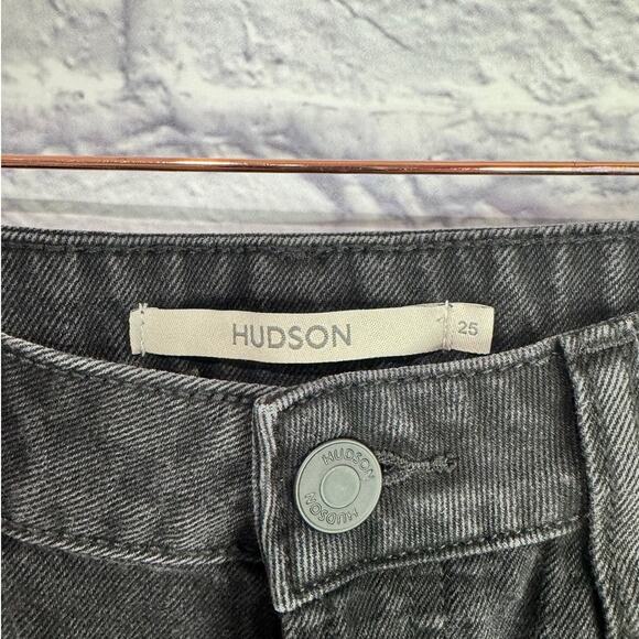 HUDSON Rosie High Rise Wide Leg Ankle Jeans 25 NWT - Picture 6 of 8